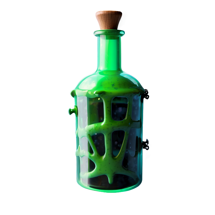 Halloween Poison Bottle Png 18 PNG