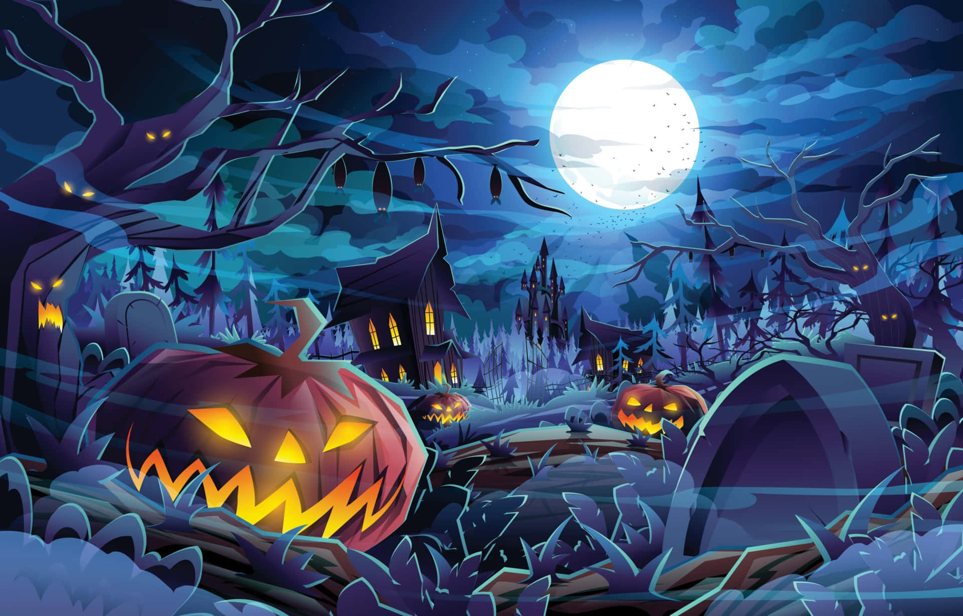 Trick or Treat? Get ready for the spookiest night of the year in this Halloween profile picture!