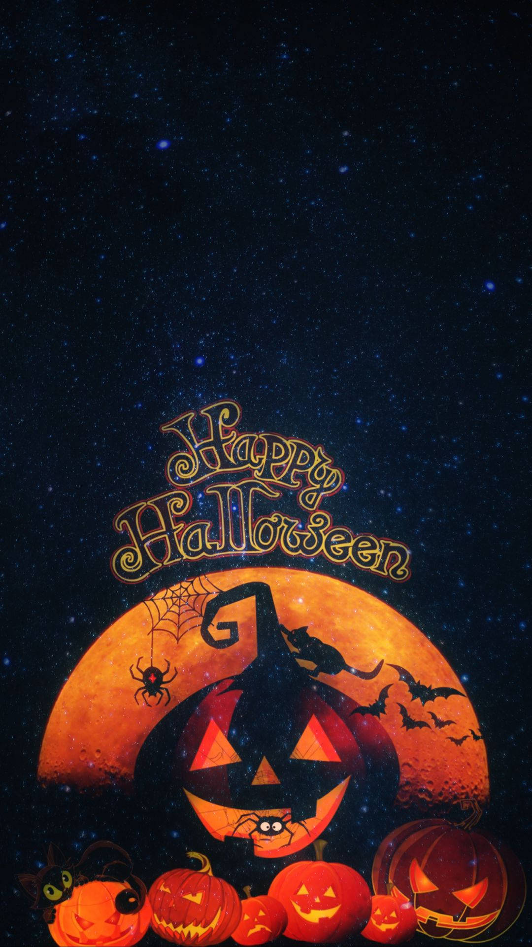 Glædelig Halloween tapeter Wallpaper