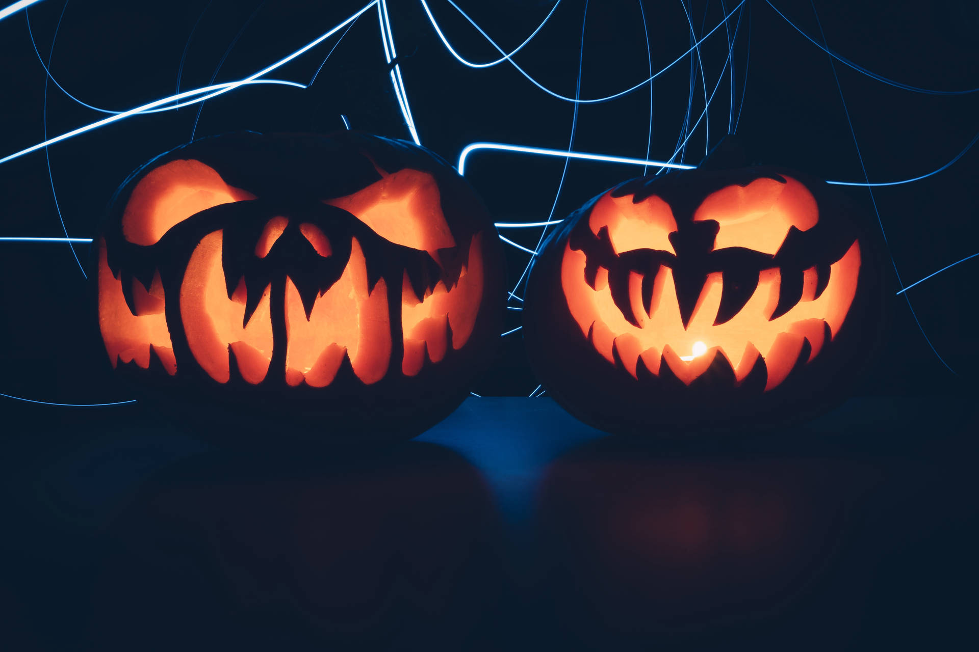 Calabazade Halloween Aterradora. Fondo de pantalla