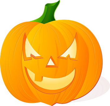 Halloween Pumpkin Carving Illustration PNG