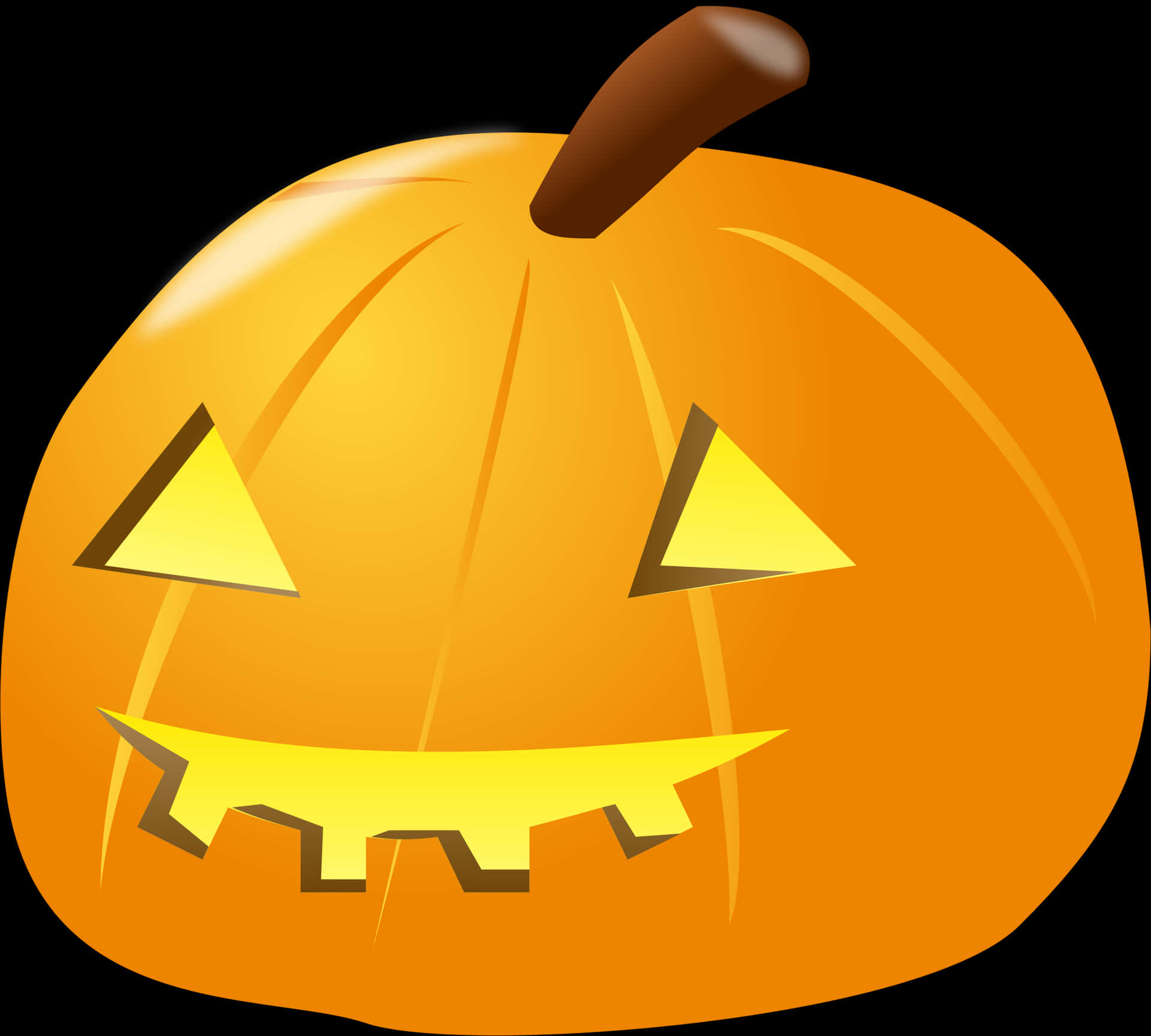 Halloween Pumpkin Emoji PNG