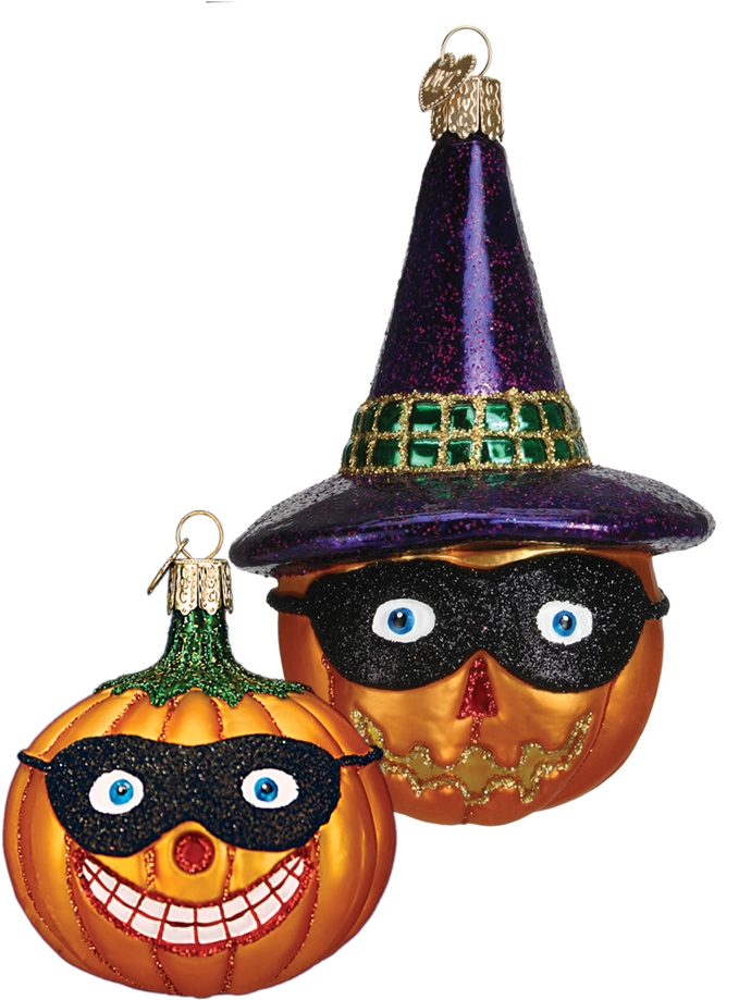 Halloween Pumpkin Lantern Ornaments PNG