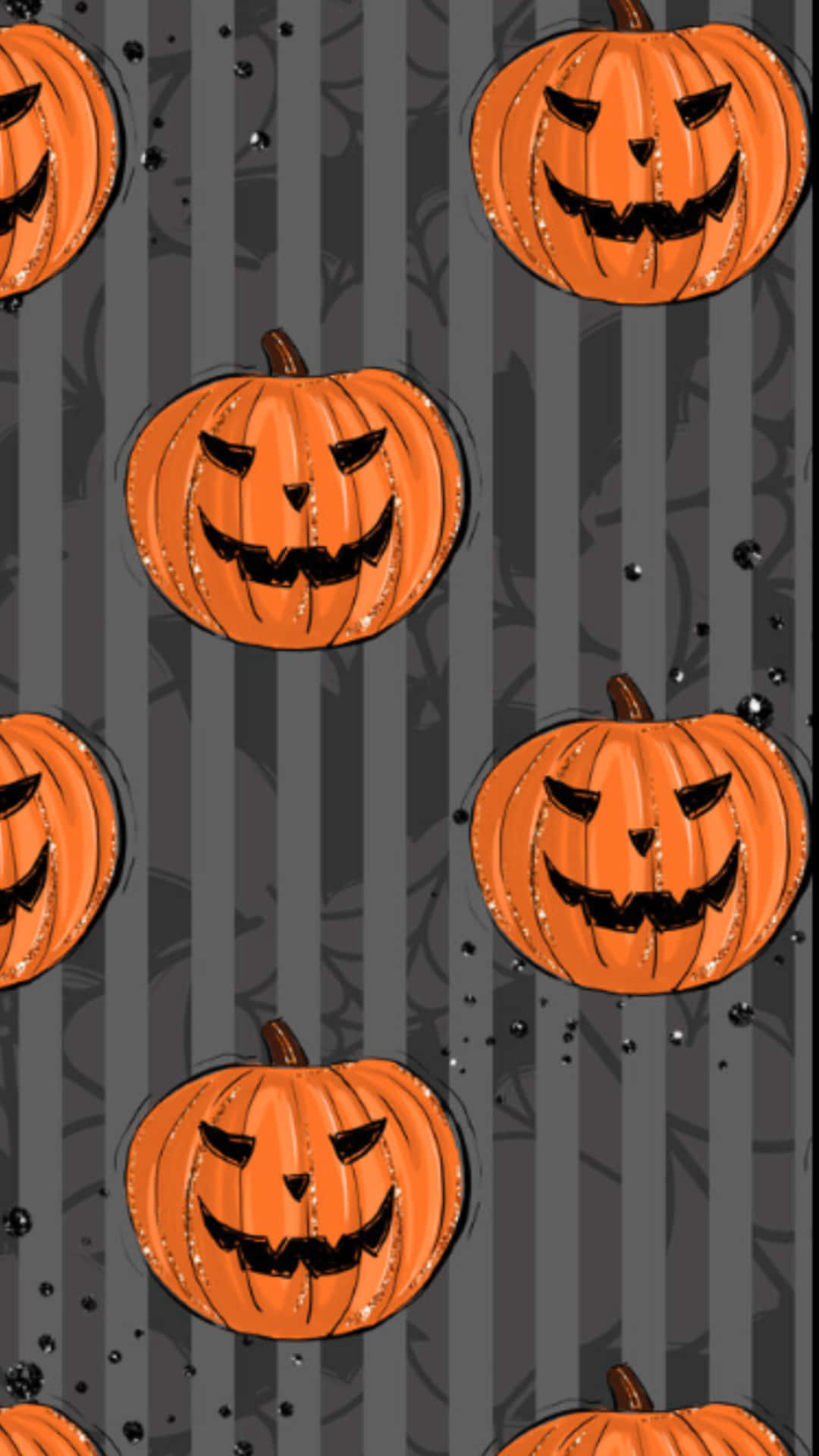 Halloween Pumpkin Pattern.jpg Wallpaper