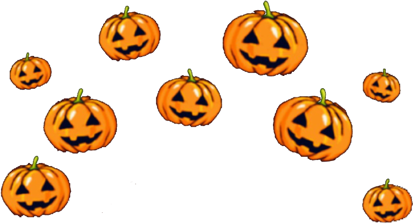 Halloween Pumpkin Pattern PNG