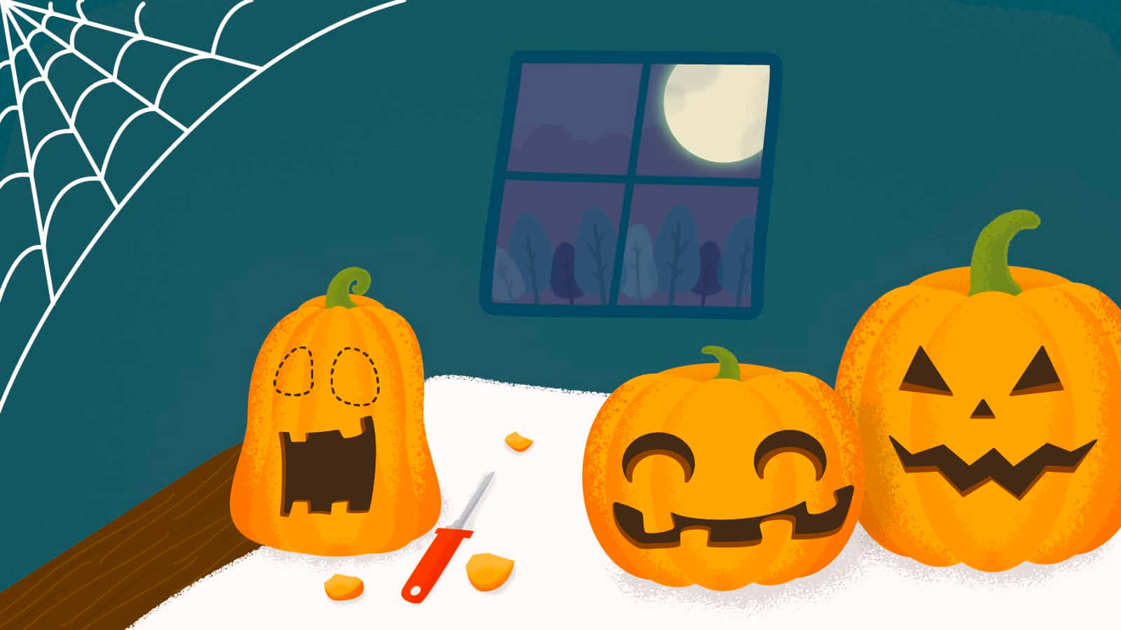 Halloween Pumpkin Cute Cartoon Picture