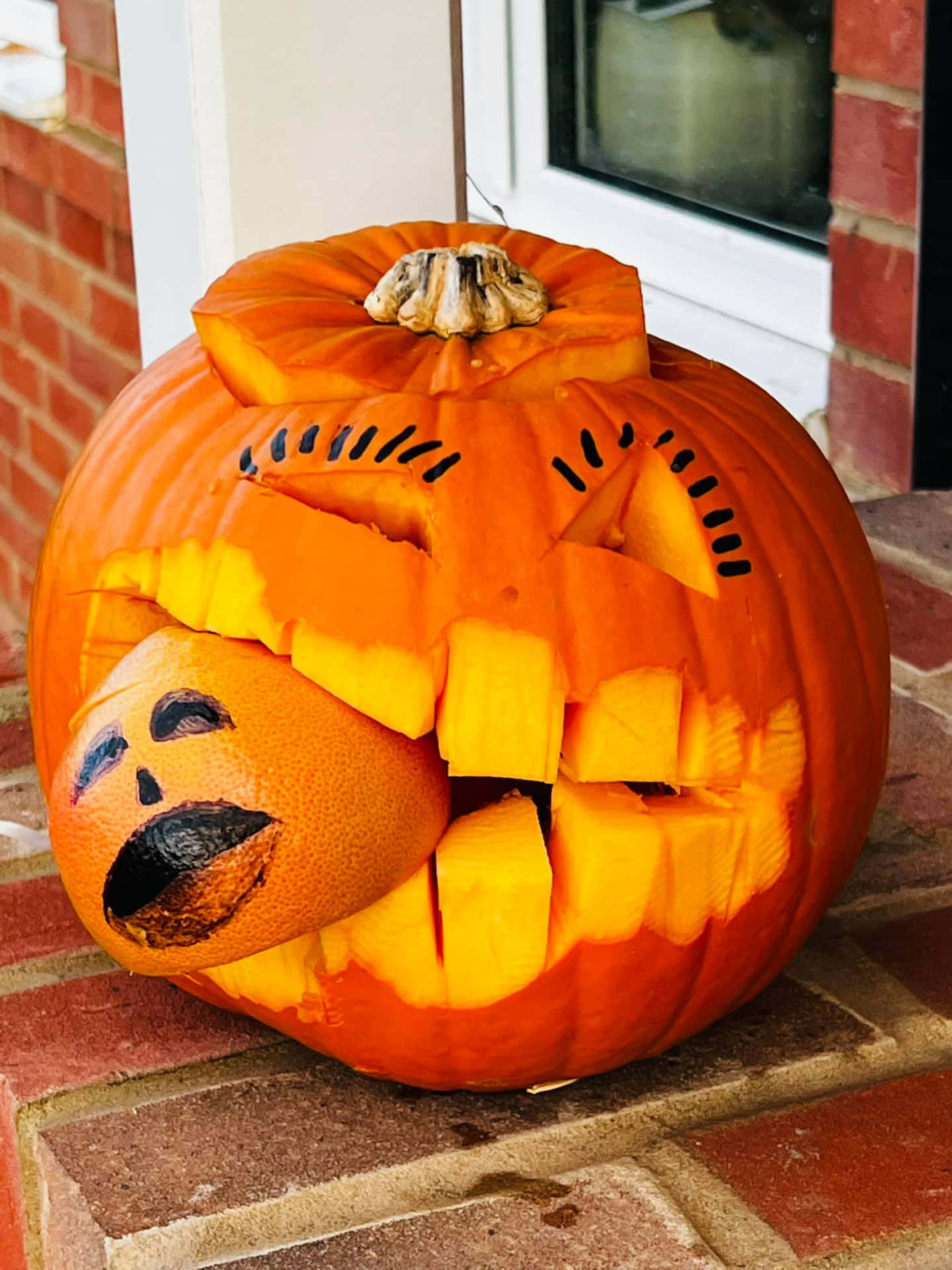 Halloween Pumpkin Scary Monster Picture