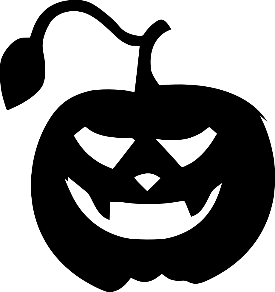 Halloween Pumpkin Silhouette PNG