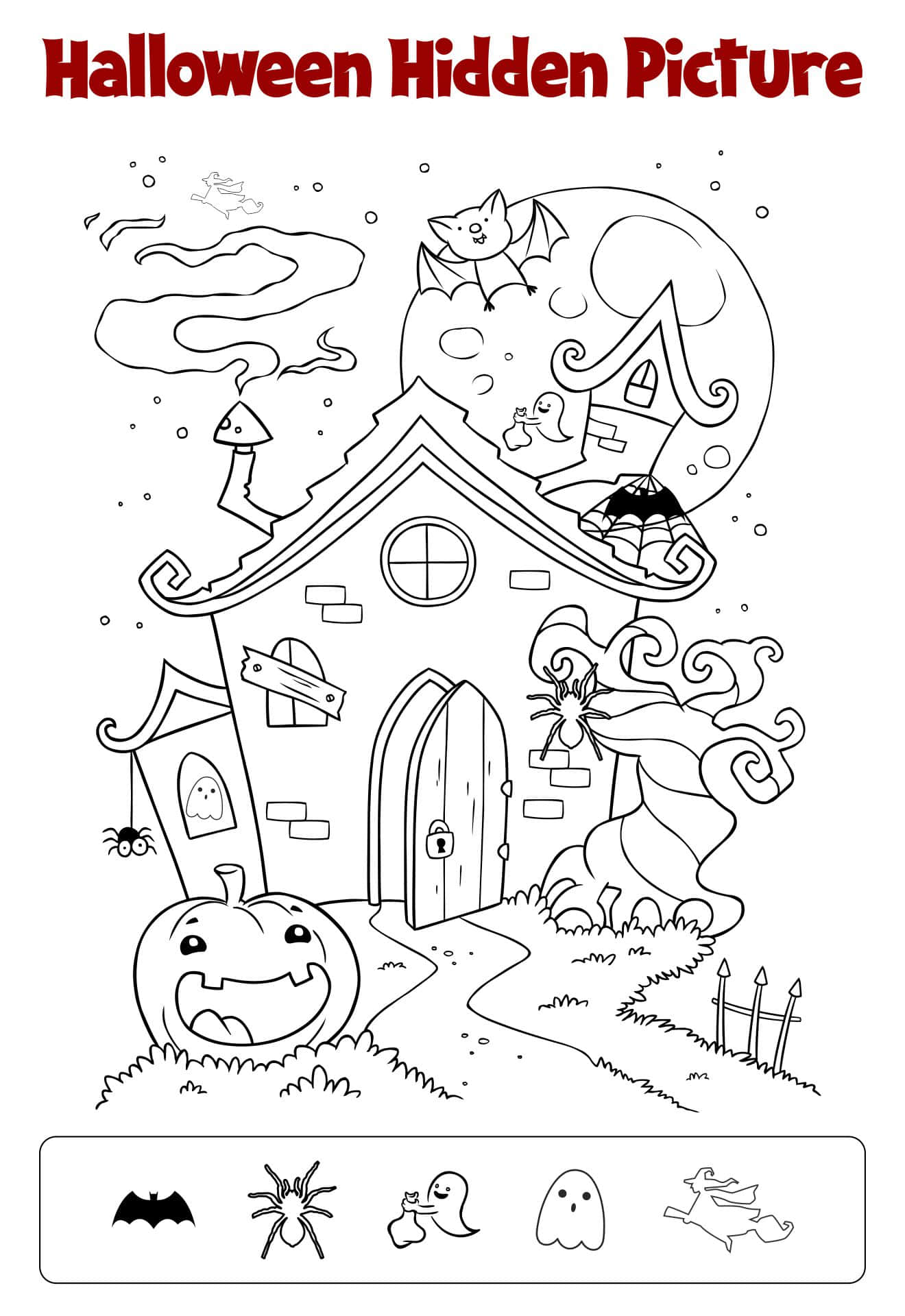 Put your detective skills to the test and find your way through spooky Halloween puzzles! Wallpaper