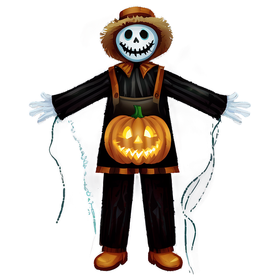 Halloween Scarecrow Png Xvy70 PNG