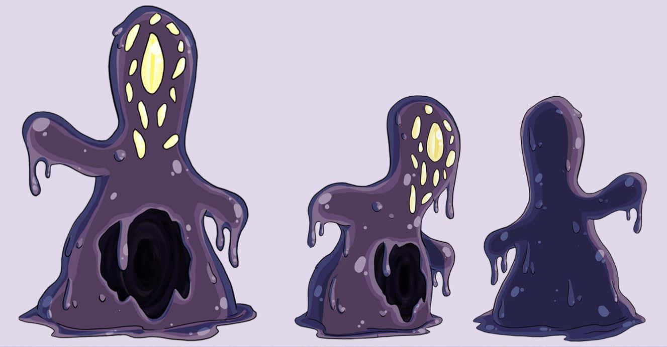 Spookify your Halloween with this eye-catching Halloween Slime Wallpaper