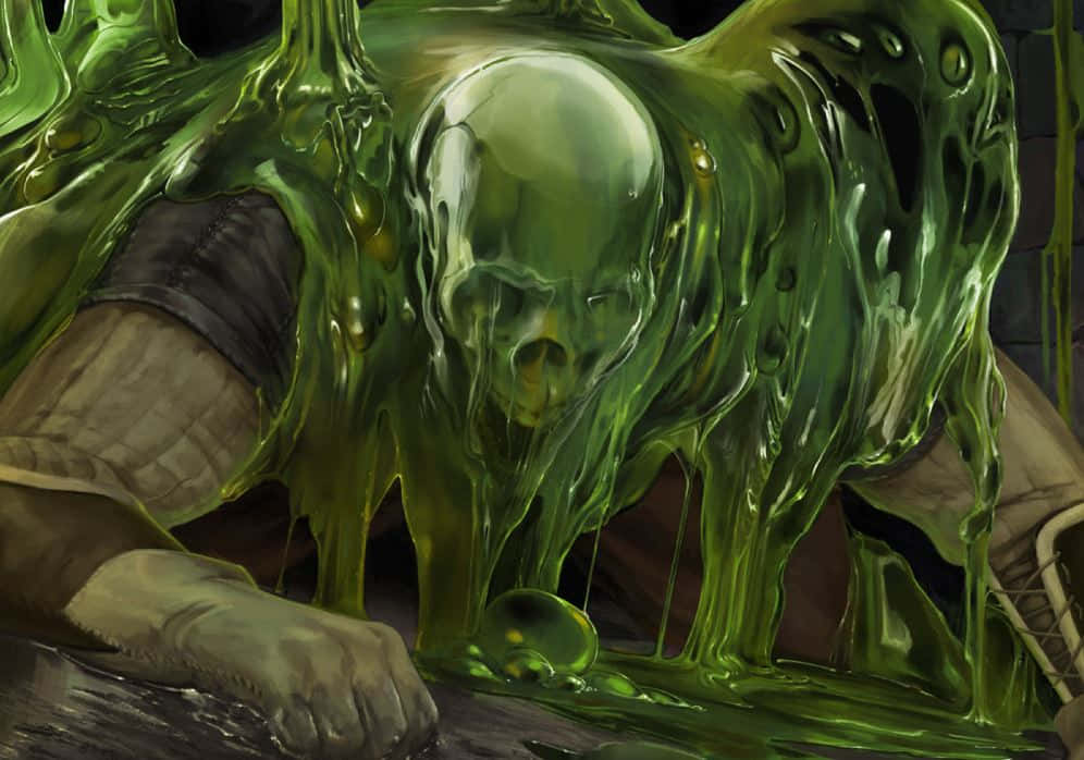 Get Ready to Add Some Slime to Your Halloween Wallpaper