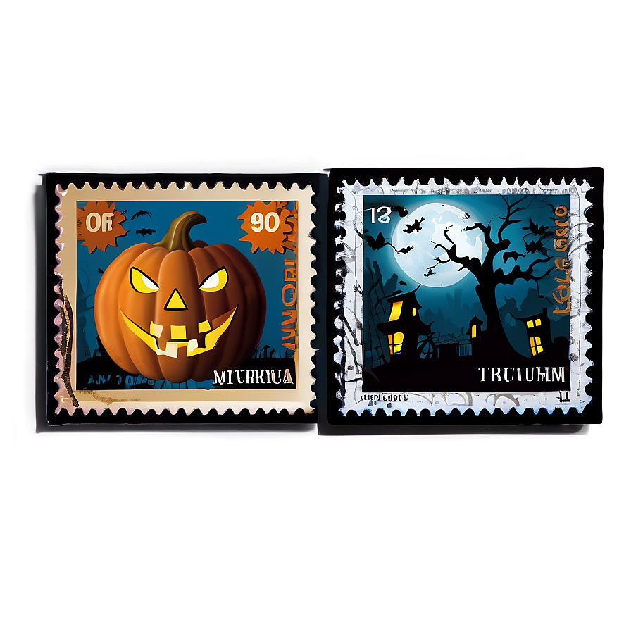 Download Halloween Stamp Png Whh25 | Wallpapers.com