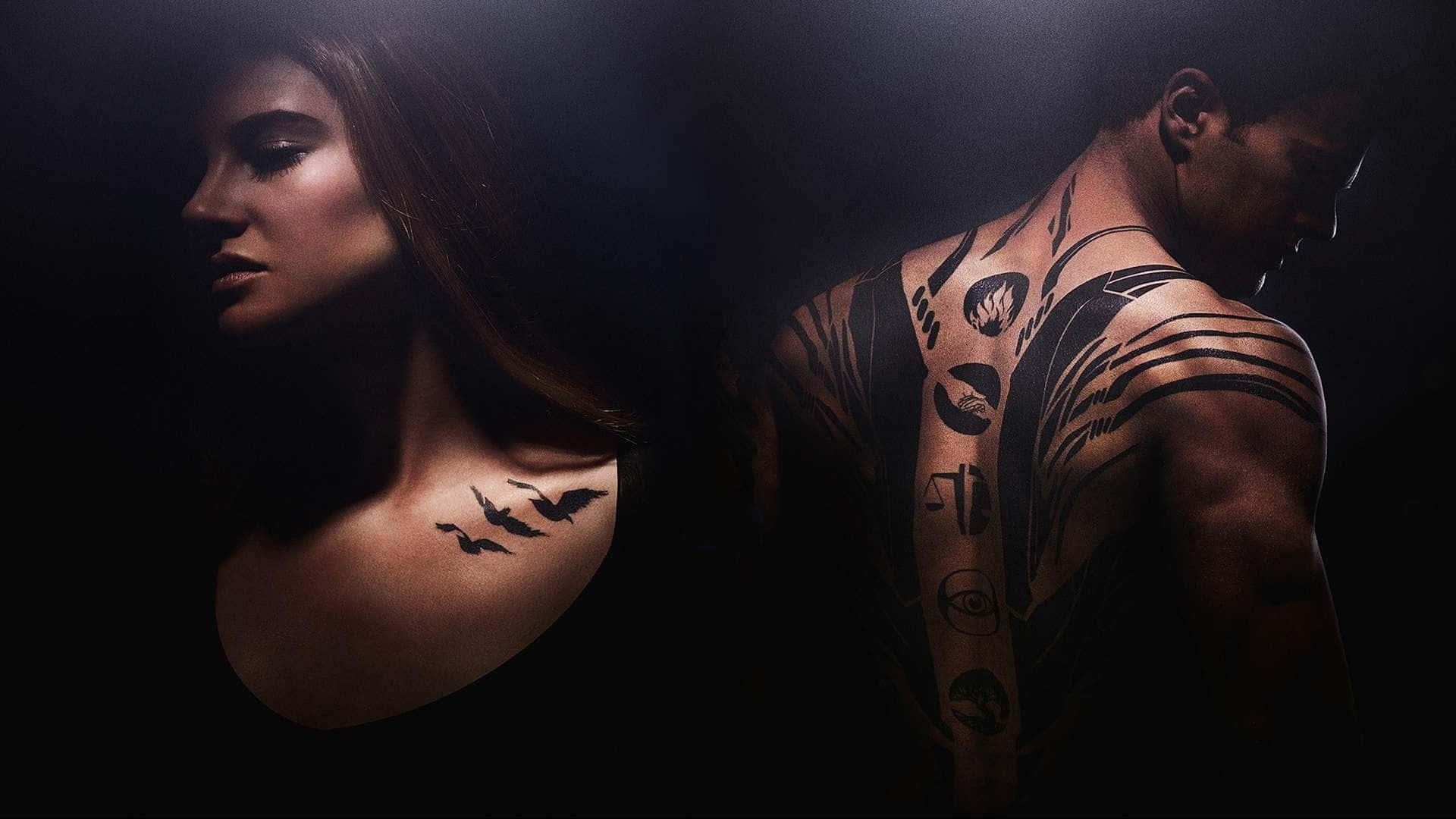 Trick or Treat? Spook up your look with a Halloween Tattoo Wallpaper