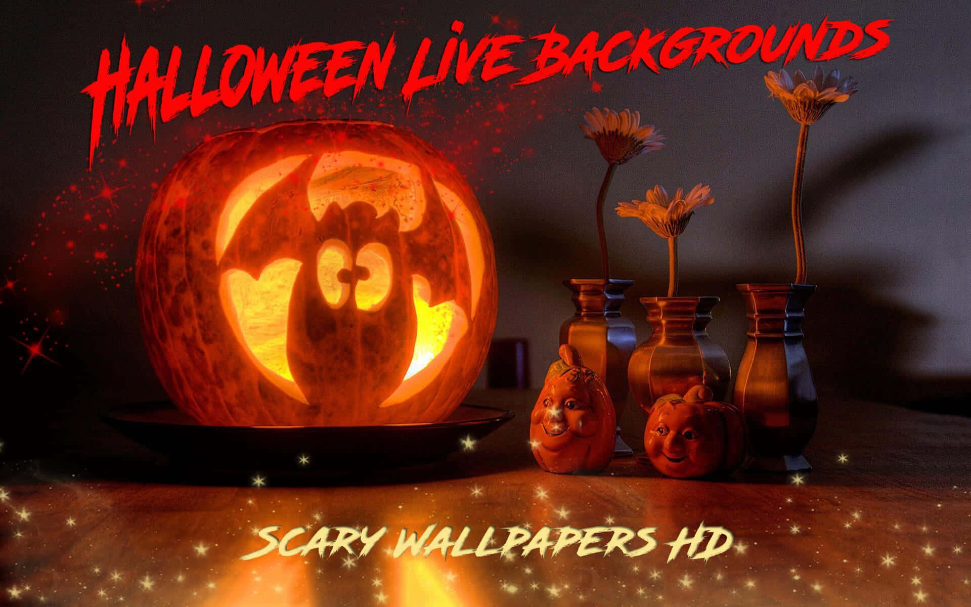 Spooky Halloween Teams Background
