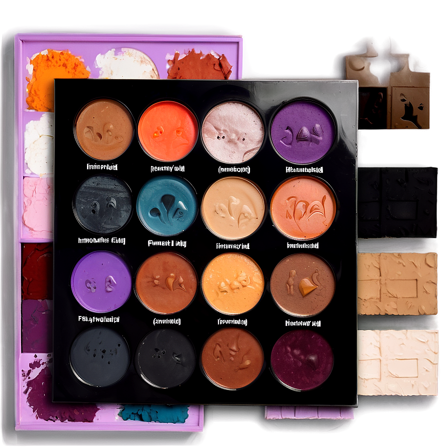 Halloween Themed Palette Png Vfn PNG