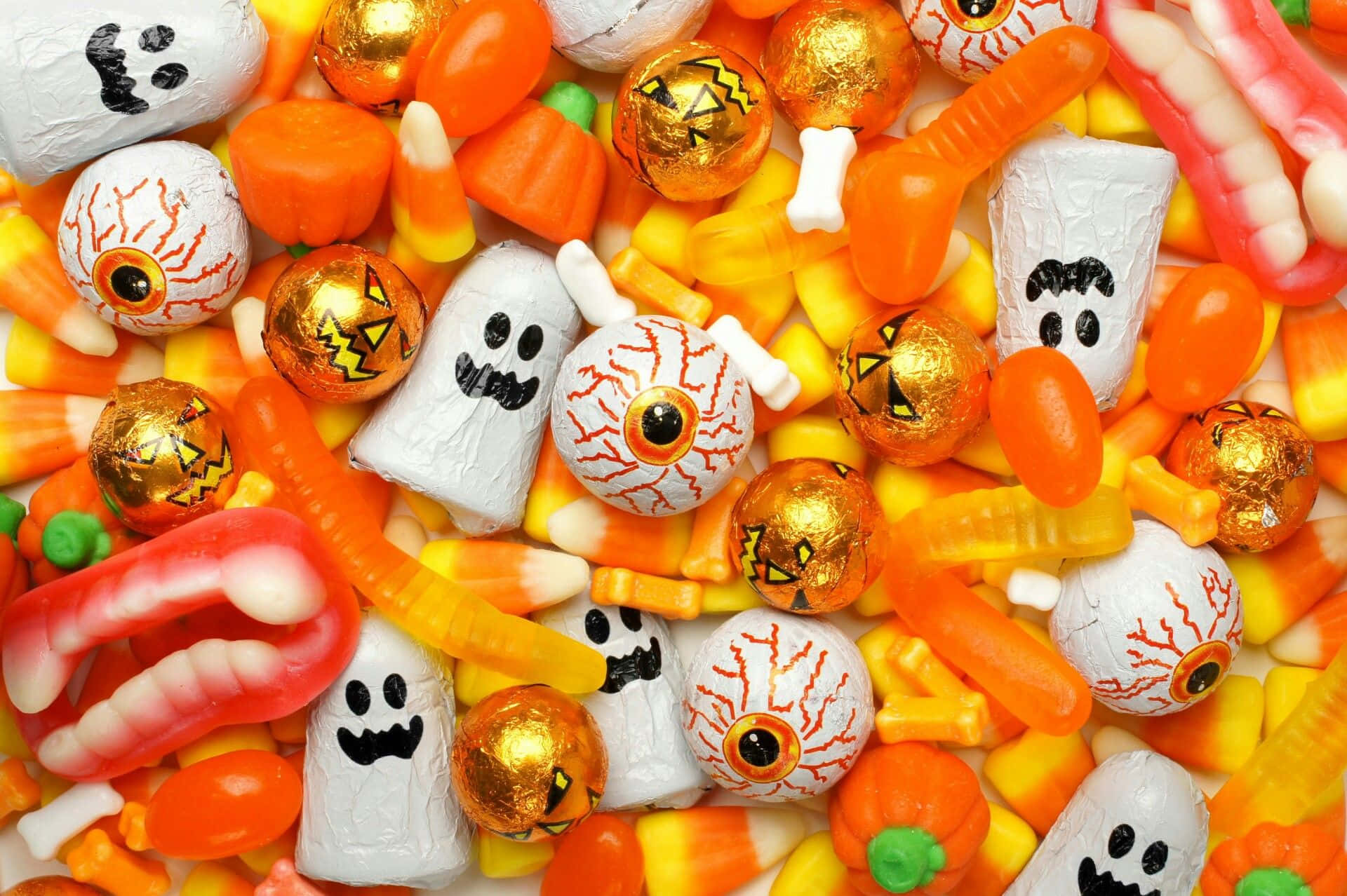 Sweet treats for a spooktacular Halloween! Wallpaper