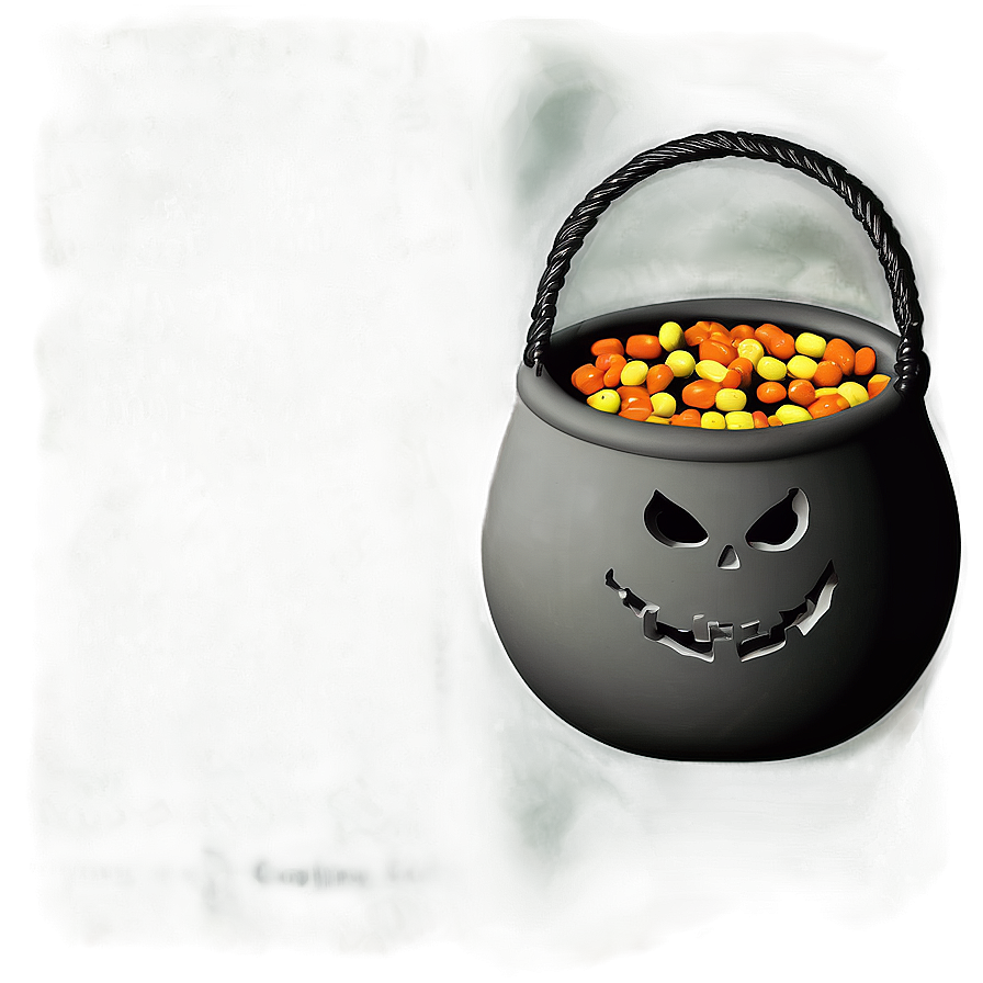 Halloween Trick Or Treat Bag Png Hsu PNG