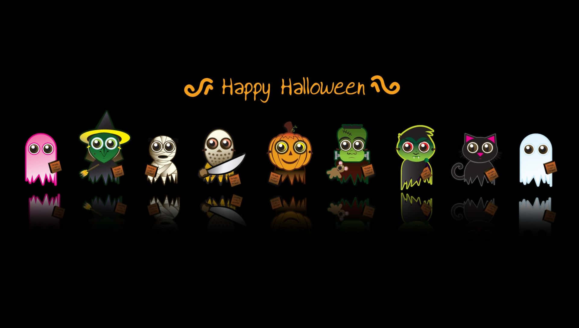 Get Into The Spooky Spirit This Halloween! Wallpaper