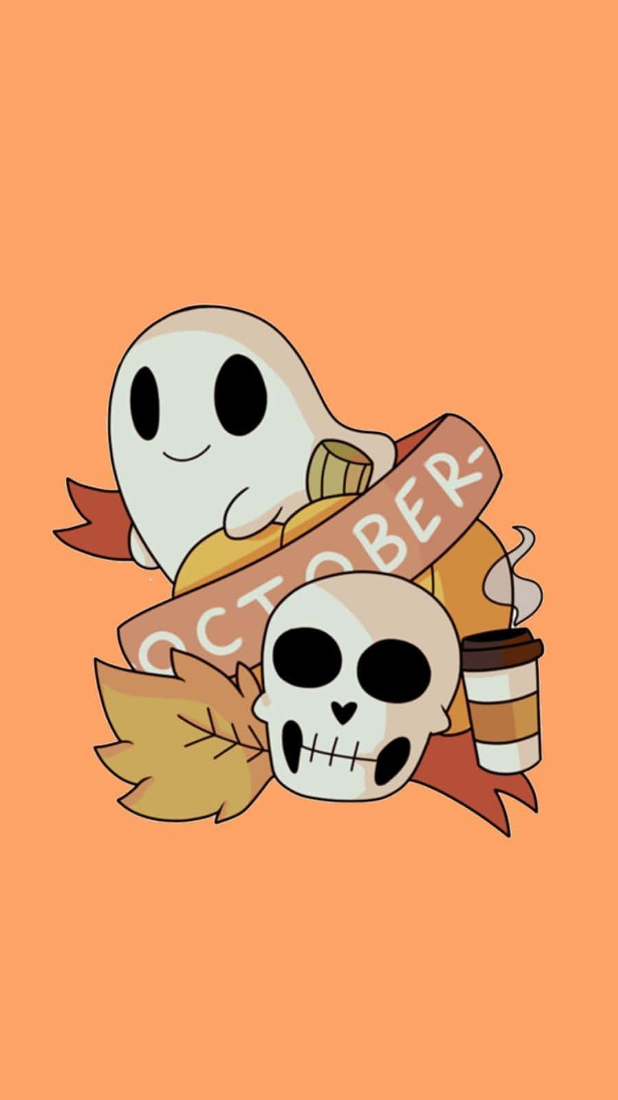 Spook-tacular Halloween Tumblr Aesthetic Wallpaper
