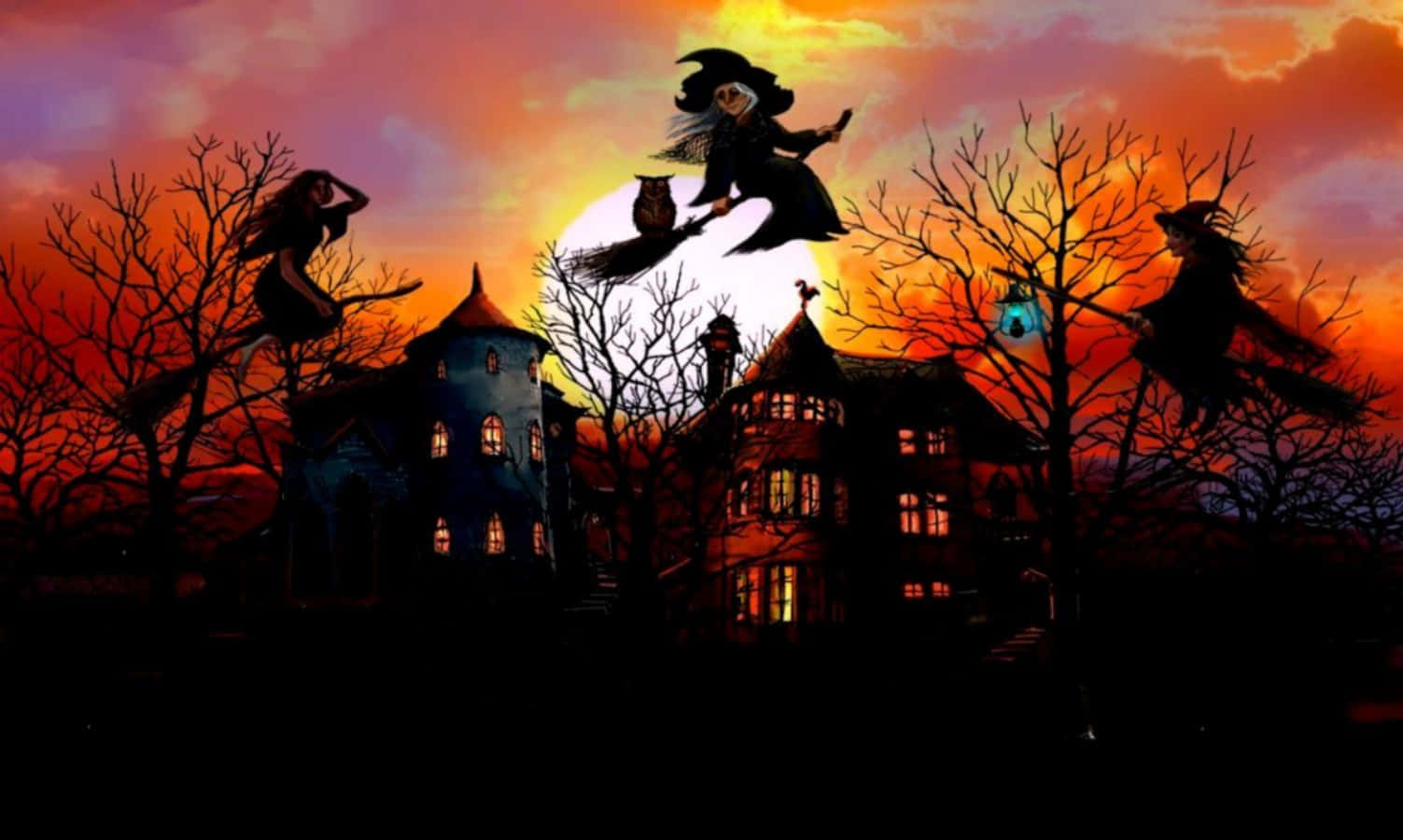 HD wallpaper halloween spooky scary creepy woman witch witchcraft   Wallpaper Flare