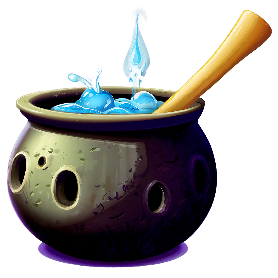 Halloween Witch Cauldron Png Gql4 PNG