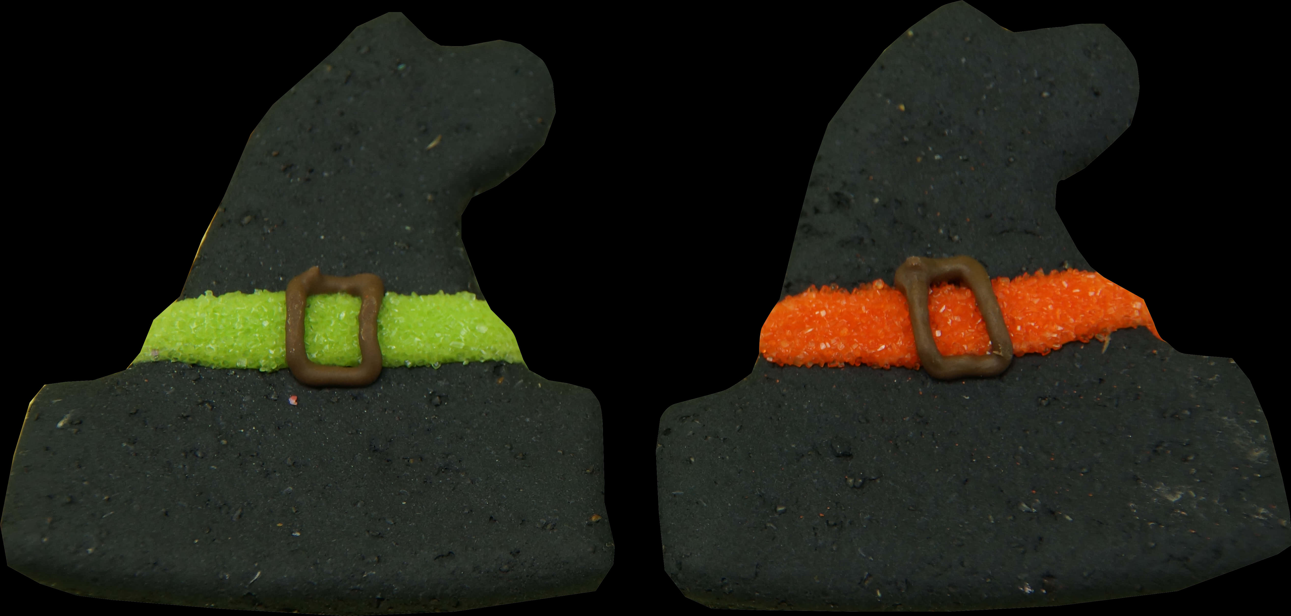 Halloween Witch Hat Cookies PNG