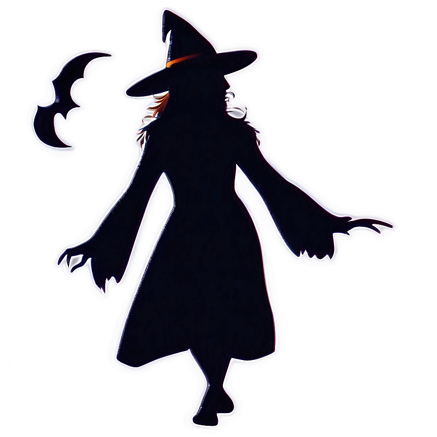 Halloween Witch Silhouette Png Oyf53 PNG