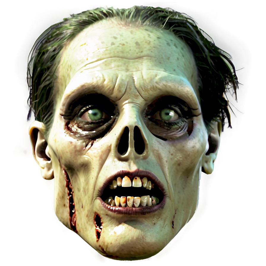 Halloween Zombie Face Png 10 PNG