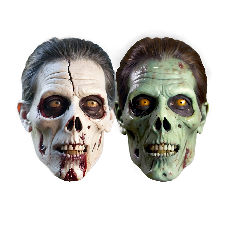 Halloween Zombie Face Png Xxe PNG