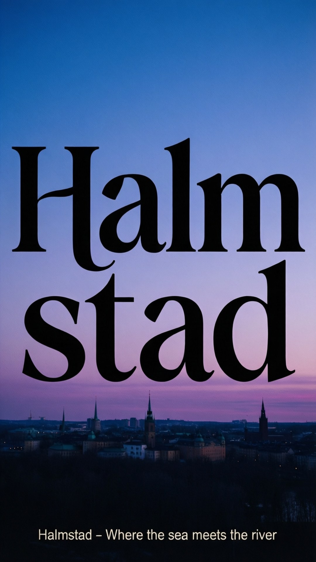 Halmstad Typografi Bakgrunner