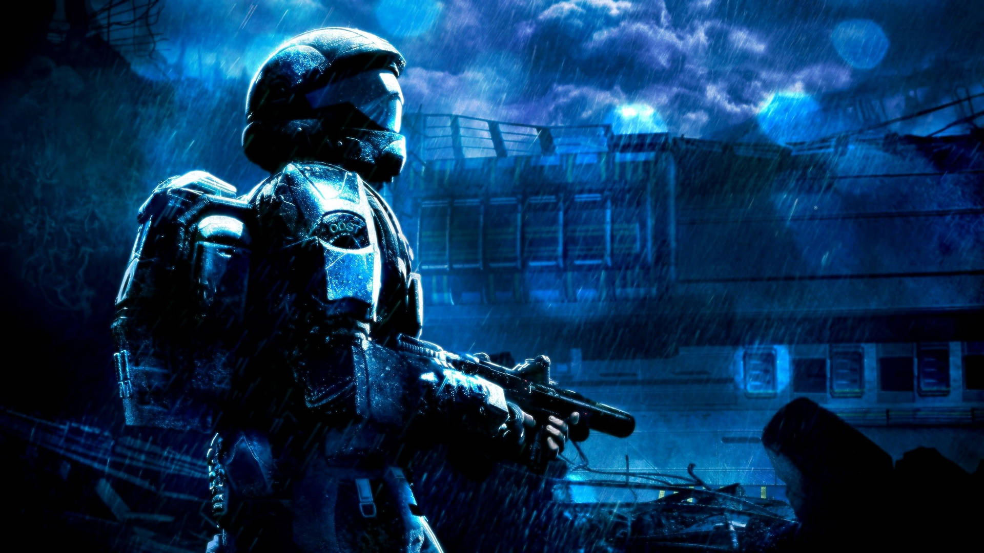 Halo 3 seltsames Hintergrundbild