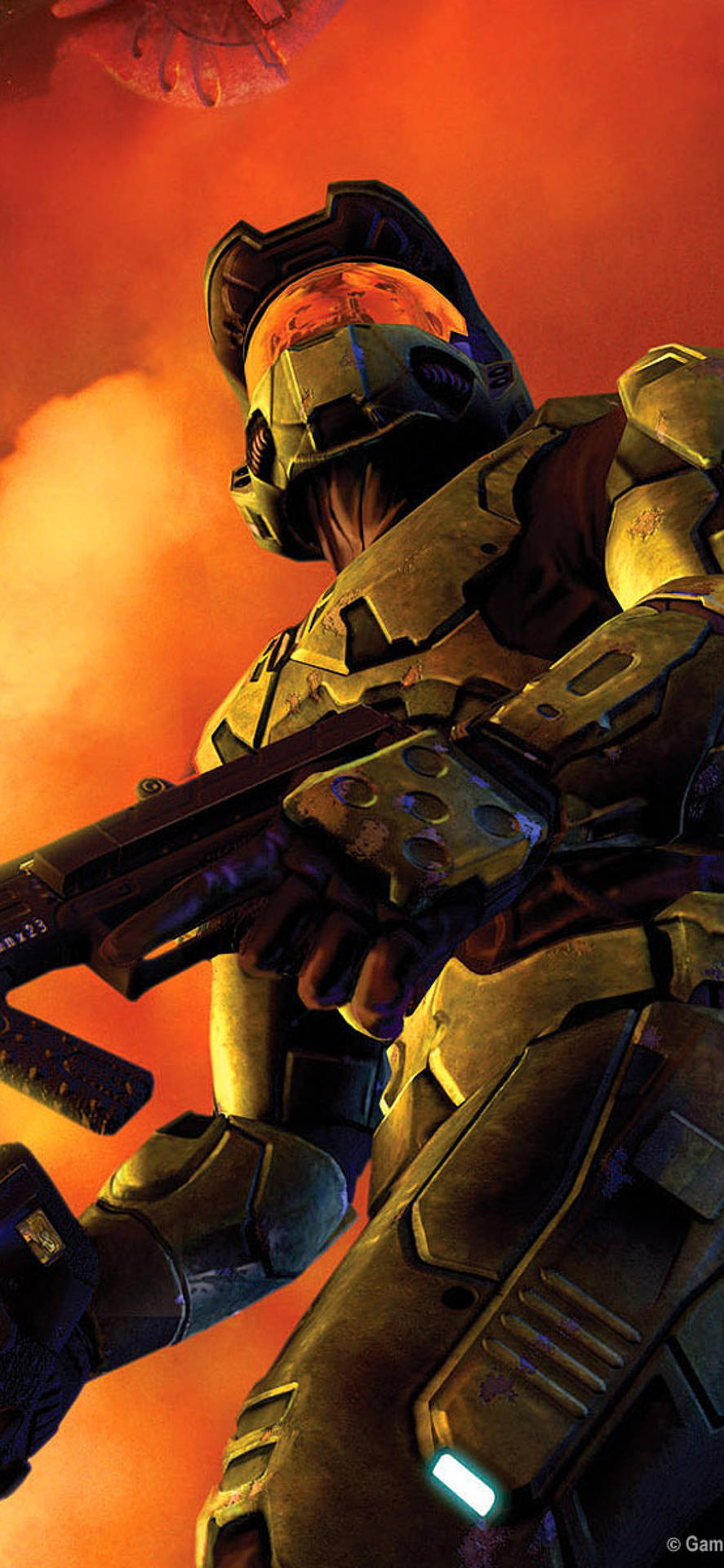 Halo 3 Orange Sky Wallpaper