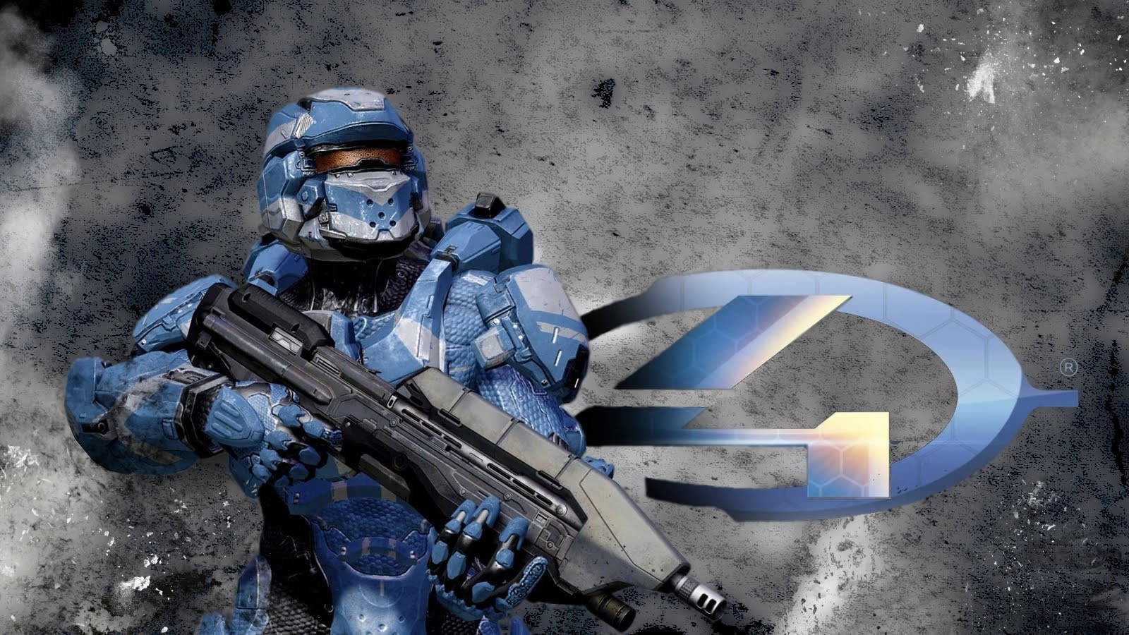 Halo 4 Master Chief Blue Suit Wallpaper