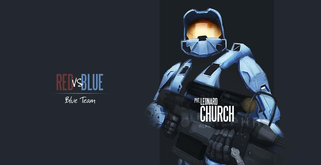 red vs blue caboose wallpaper