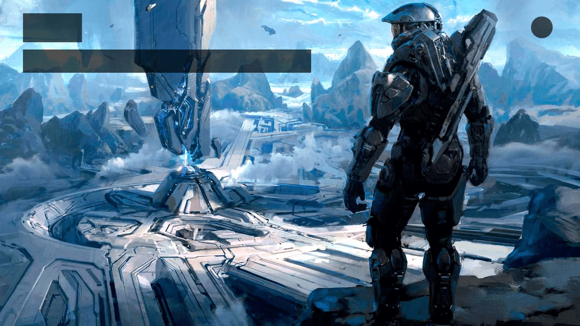 Halo 5 Blue Team squad in action Wallpaper