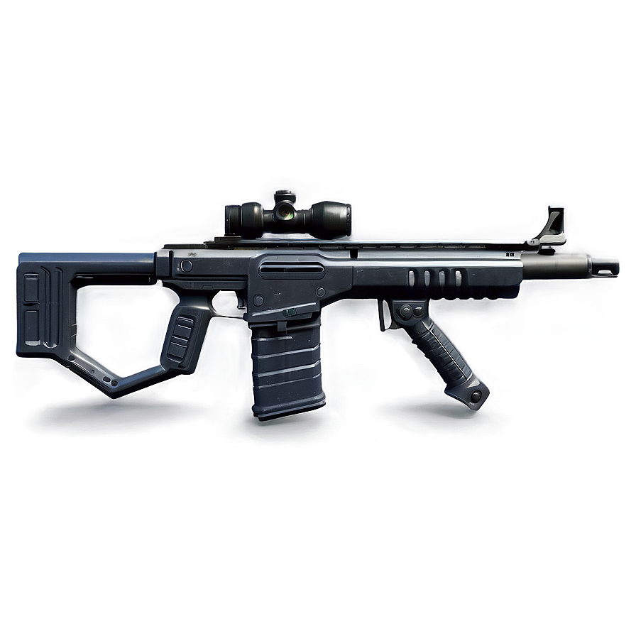 Halo Assault Rifle Png 05032024 PNG