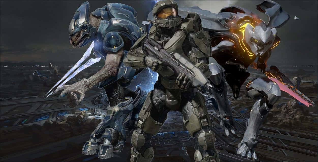 Lasfuerzas Imparables Del Halo Covenant. Fondo de pantalla