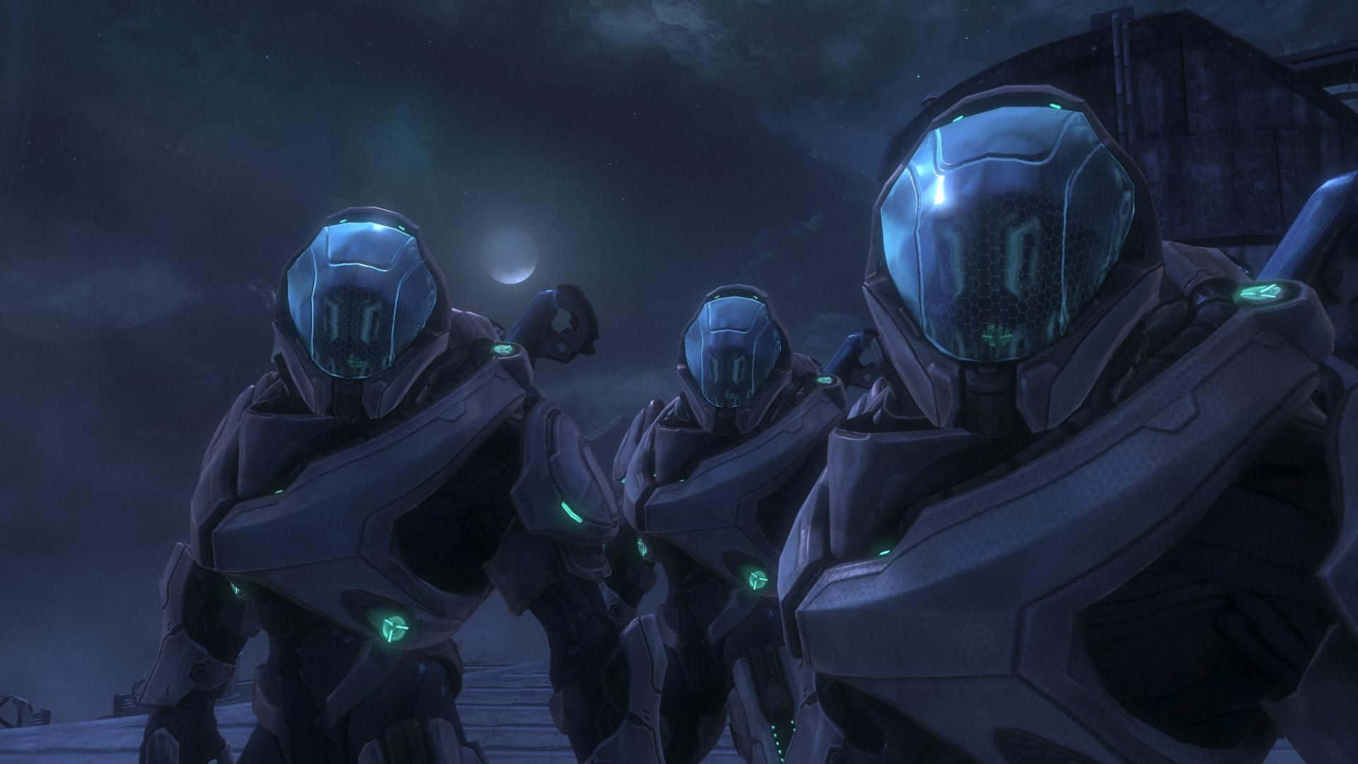 Caption: Epic Battle Between the UNSC and the Covenant in Halo Wallpaper