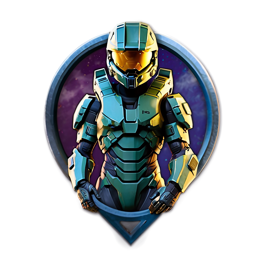 Halo D PNG