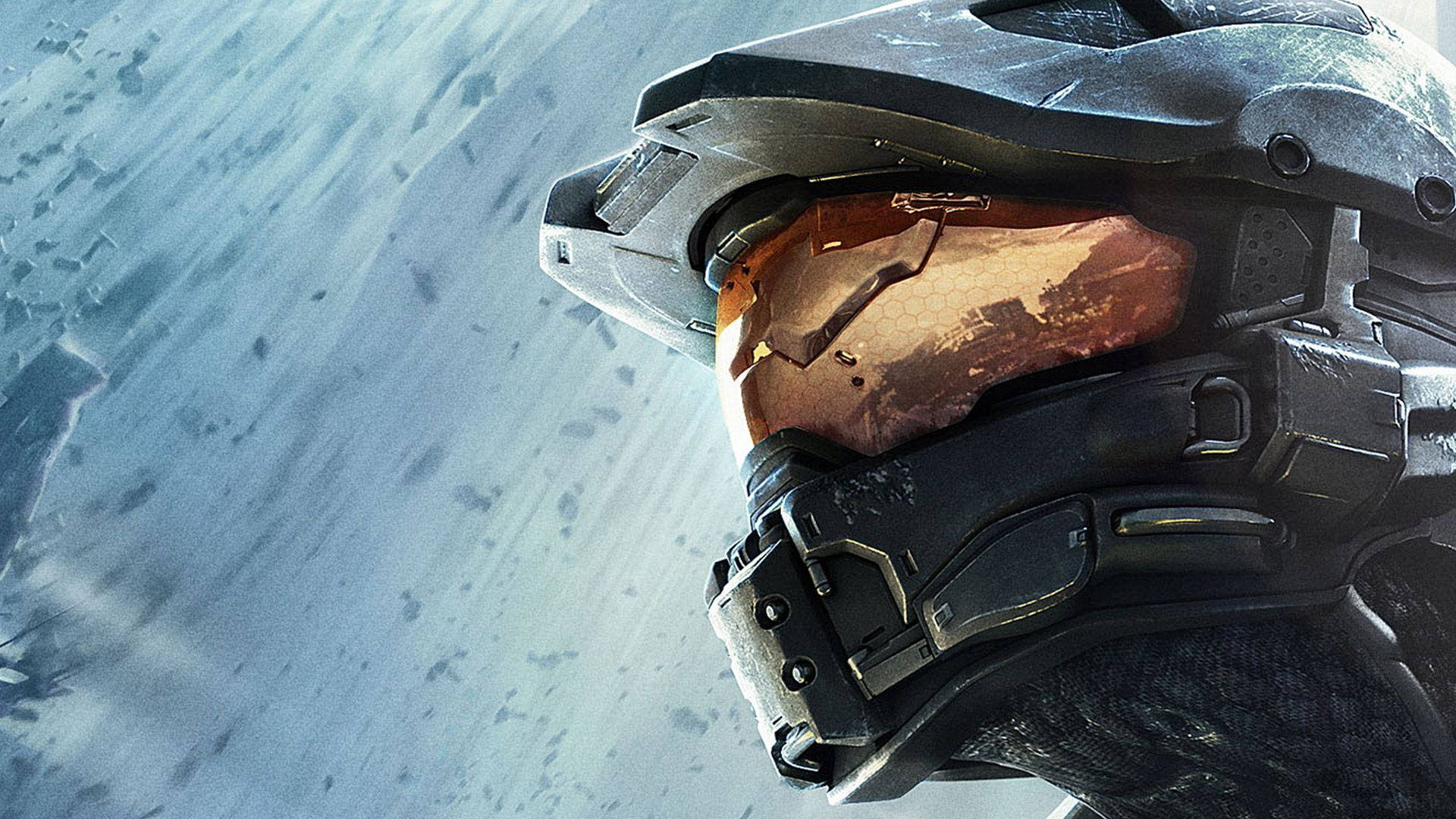 Spartan Powered Armor in action Wallpaper