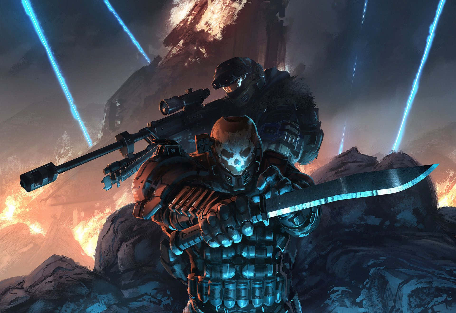 Download Emile A239, the merciless Spartan in Halo Reach Wallpaper ...