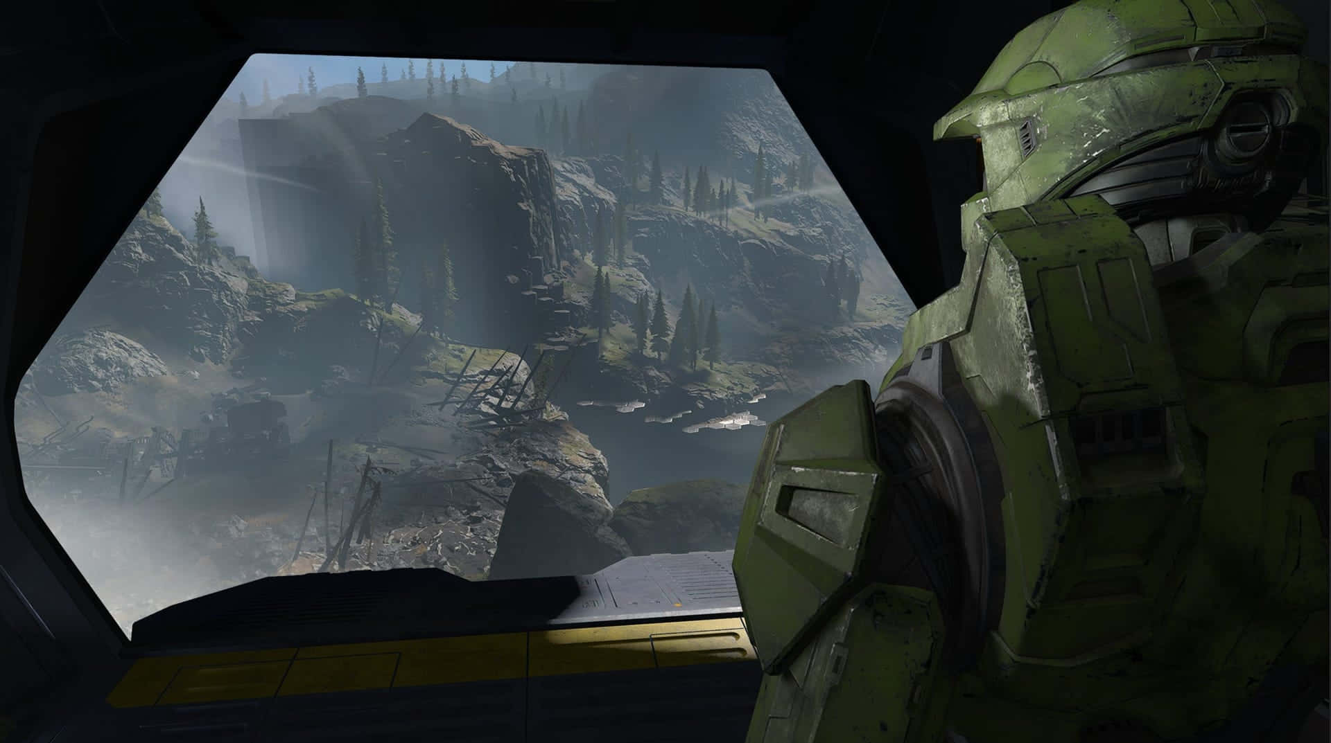Iconic Master Chief strides forward in Halo Infinite