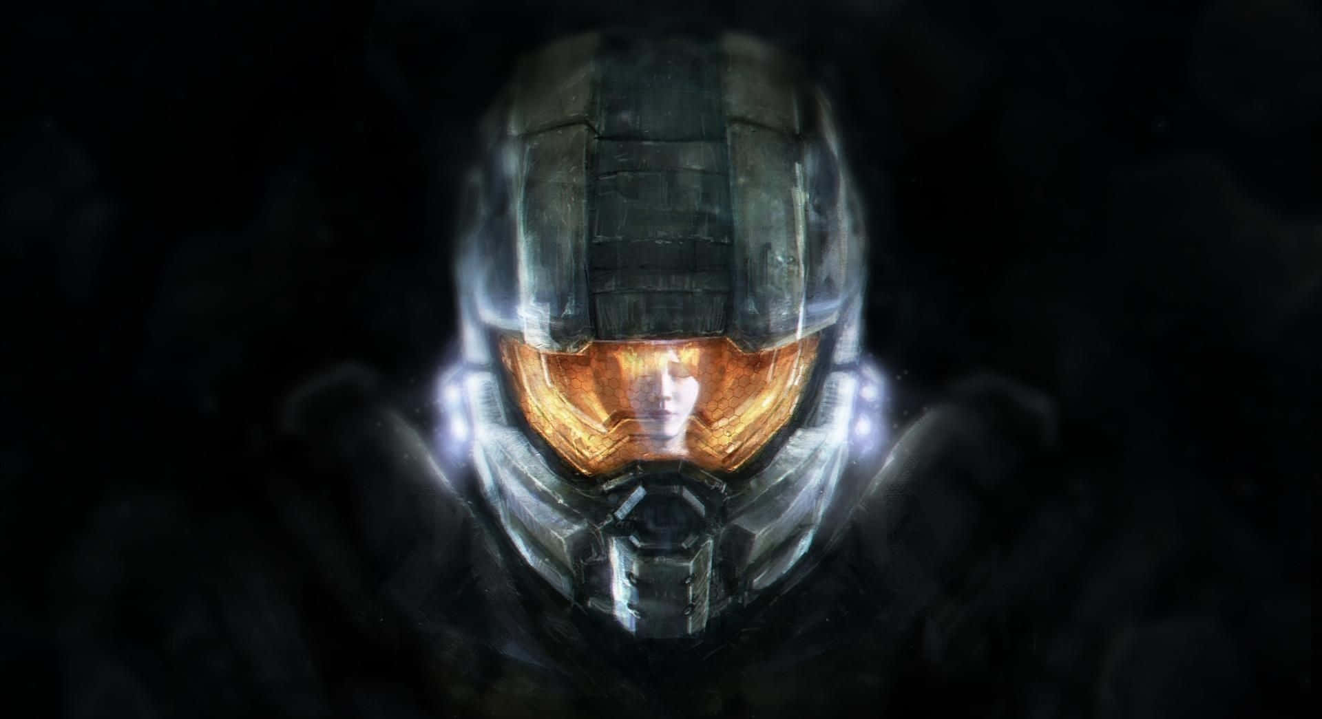 Gesichtsloserheld Halo Master Chief. Wallpaper