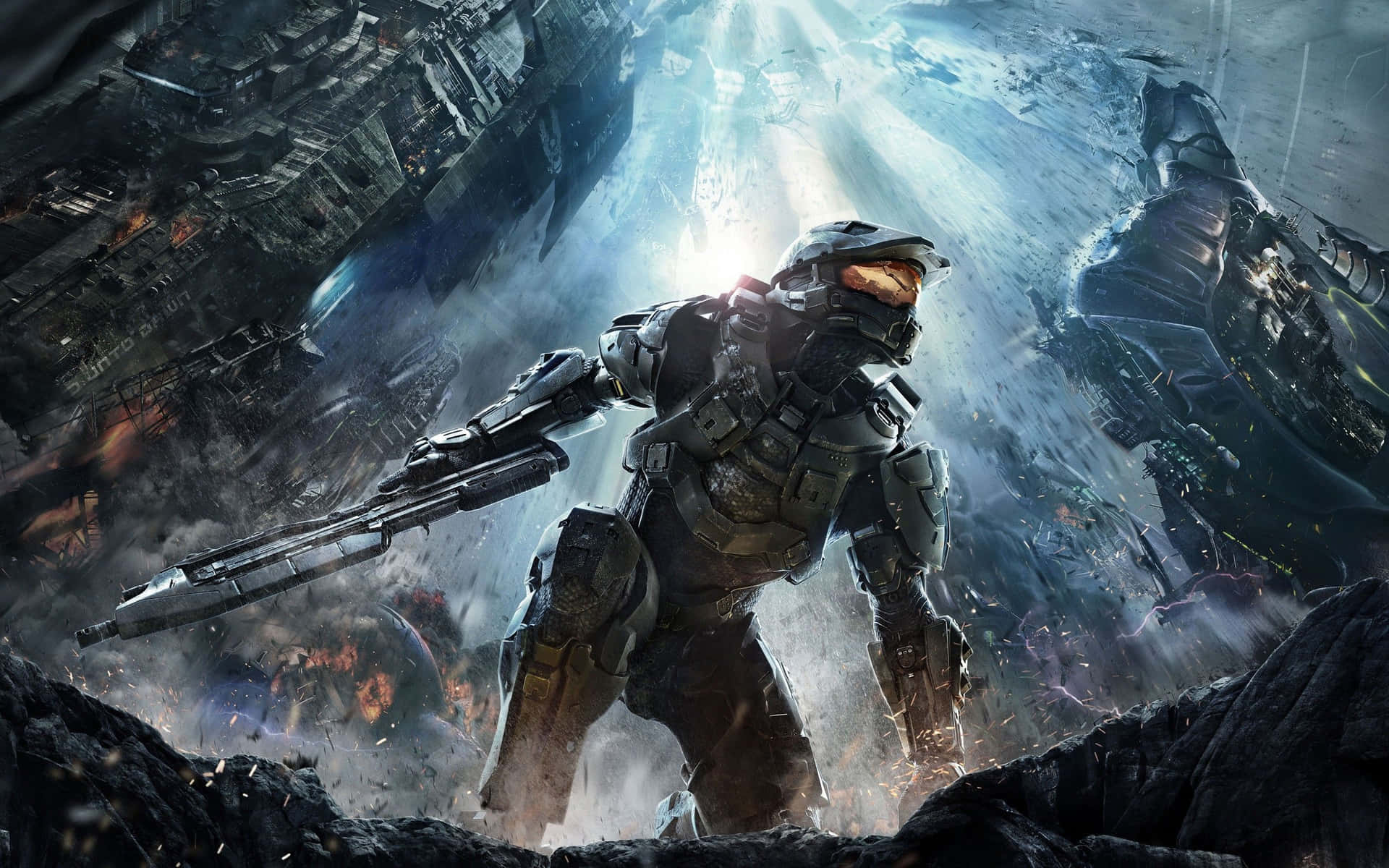 "The Hero We Need - Meet Halo's Master Chief" Wallpaper