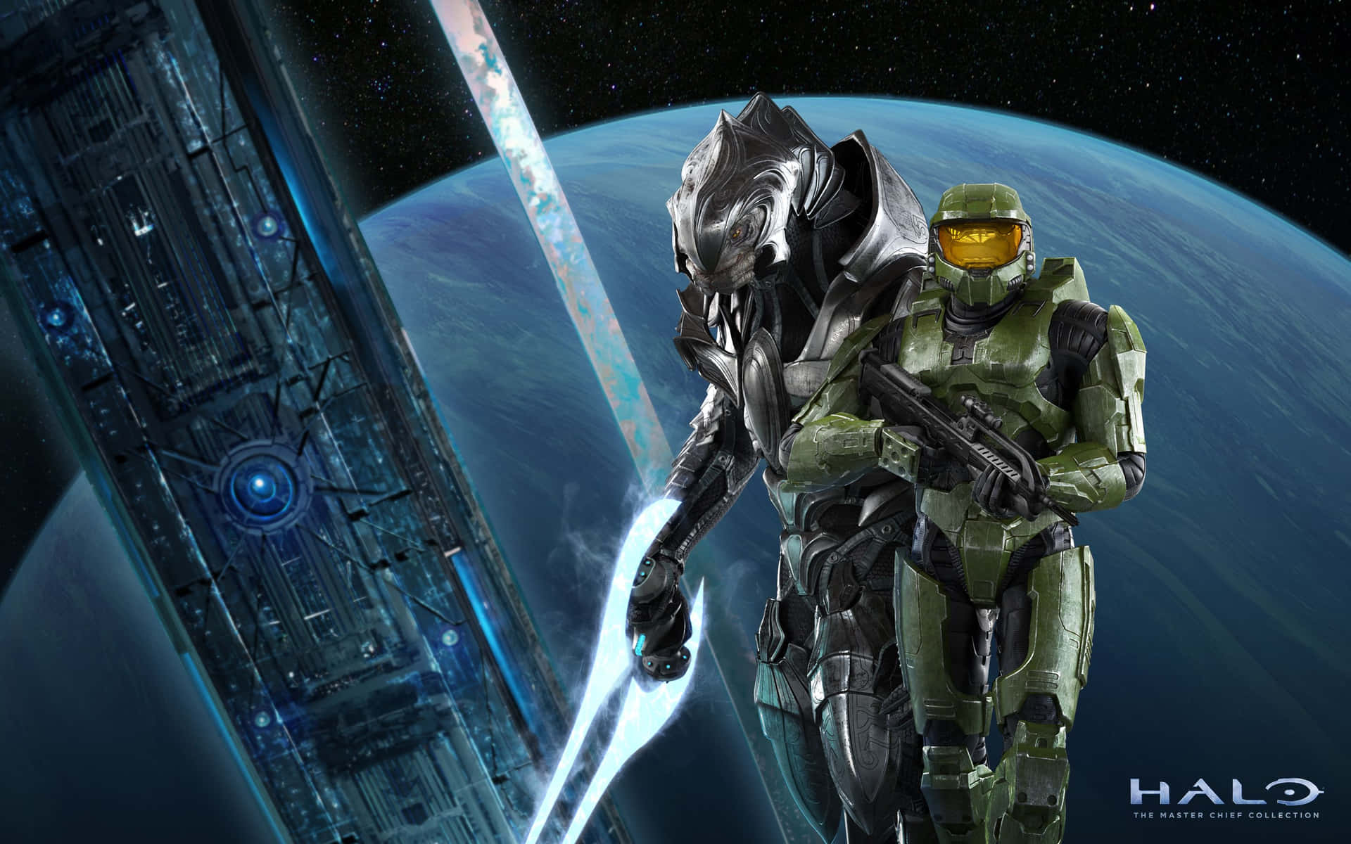 "The Iconic Warrior: Halo Master Chief" Wallpaper