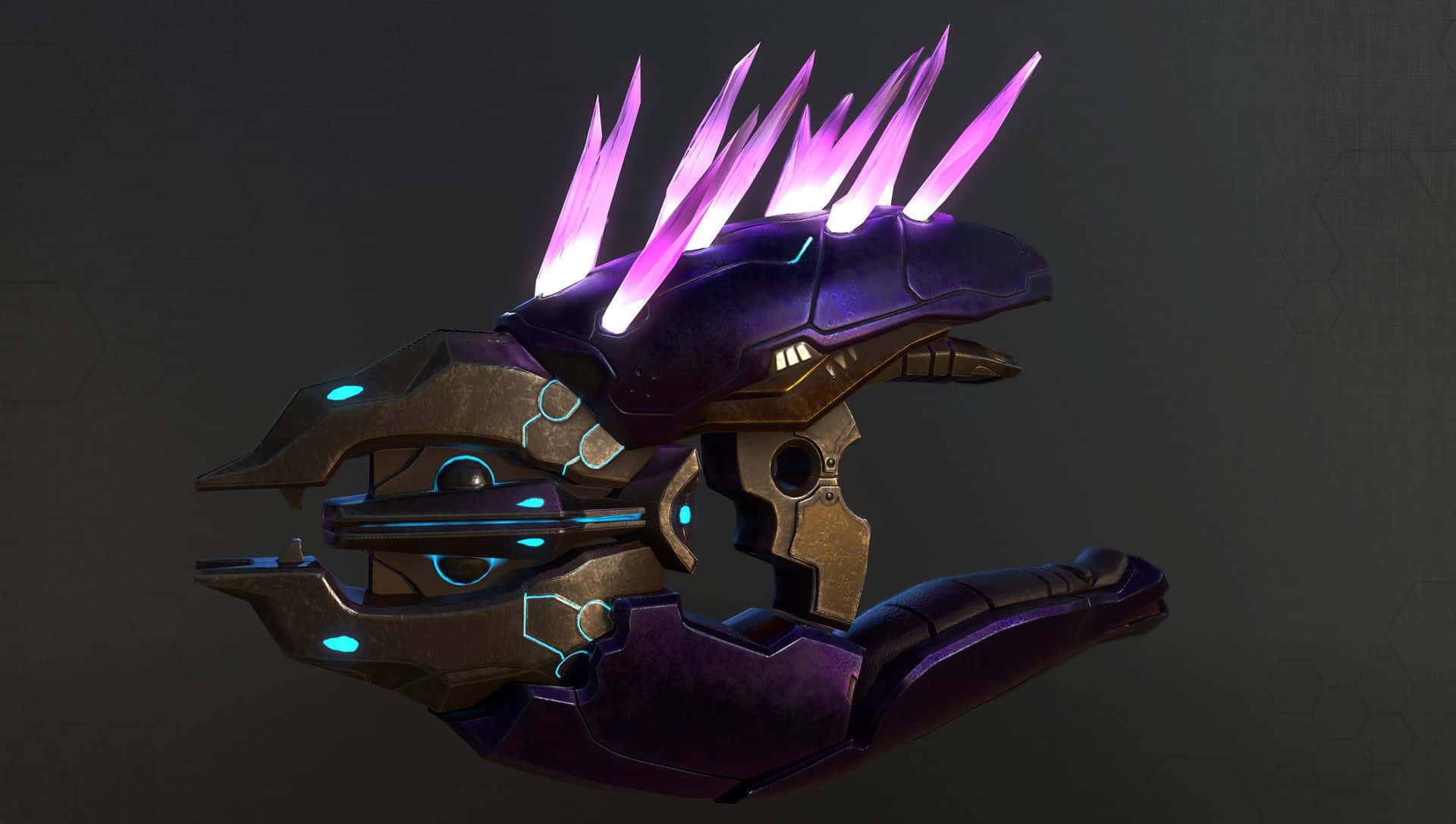 Halo Needler weapon in action Wallpaper