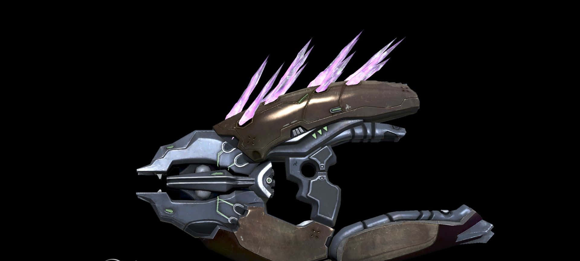 Intimidating Needler from the Halo series ready for action Wallpaper