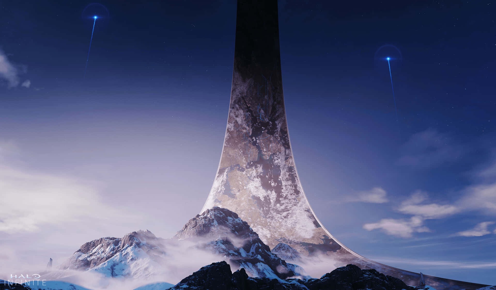 Tall Mountain In Halo Odst 4k Wallpaper