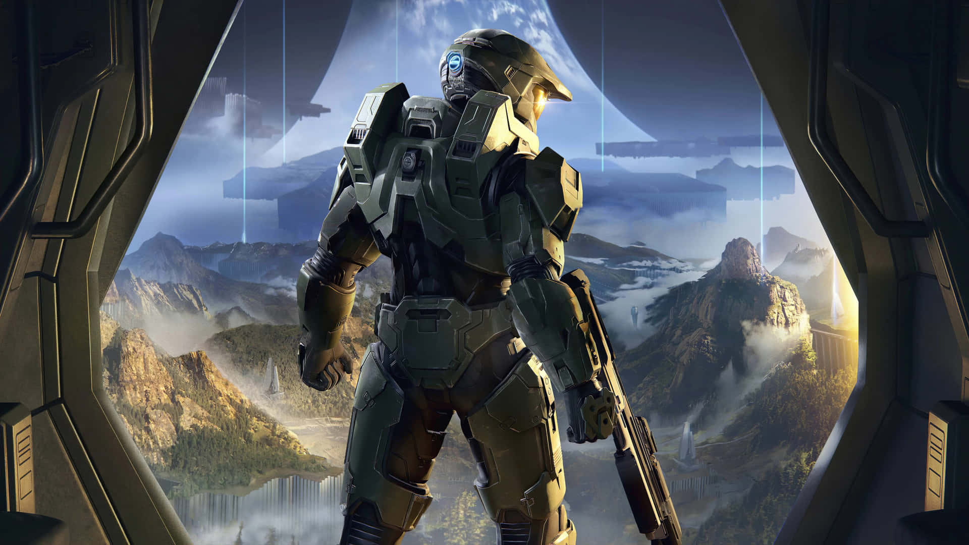 Master Chief fights the Covenant in a fight to the death